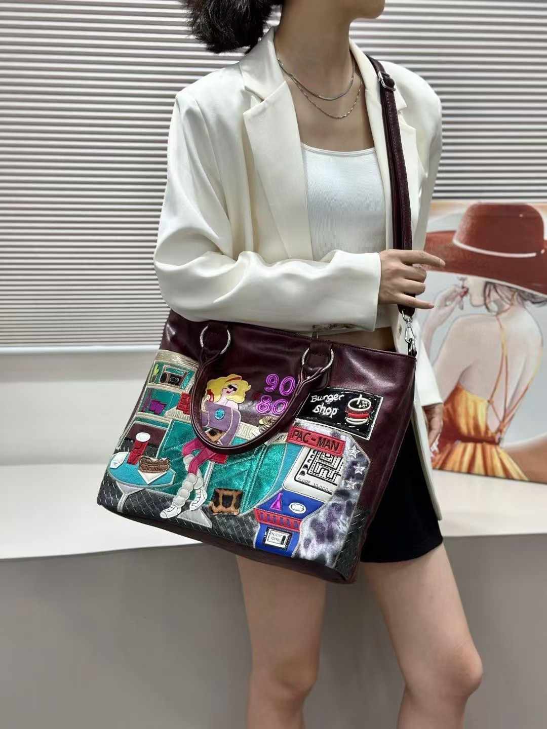 80's Inspired Tote Bag