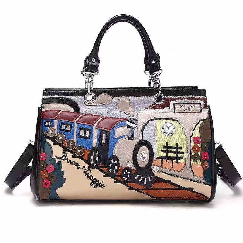 Rosie Train Handbag
