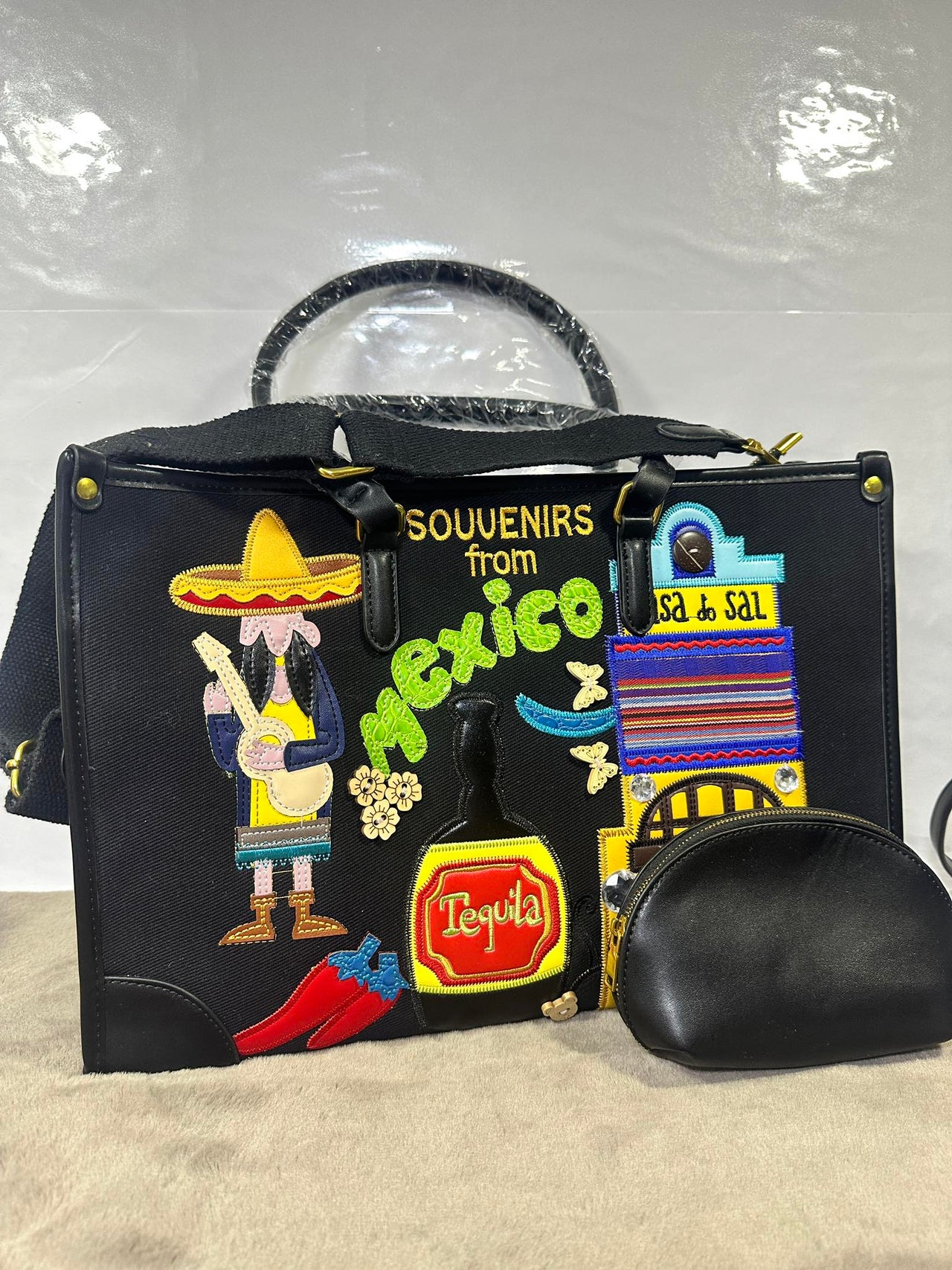 Mexico Inspired Rectangle On The Go Tote