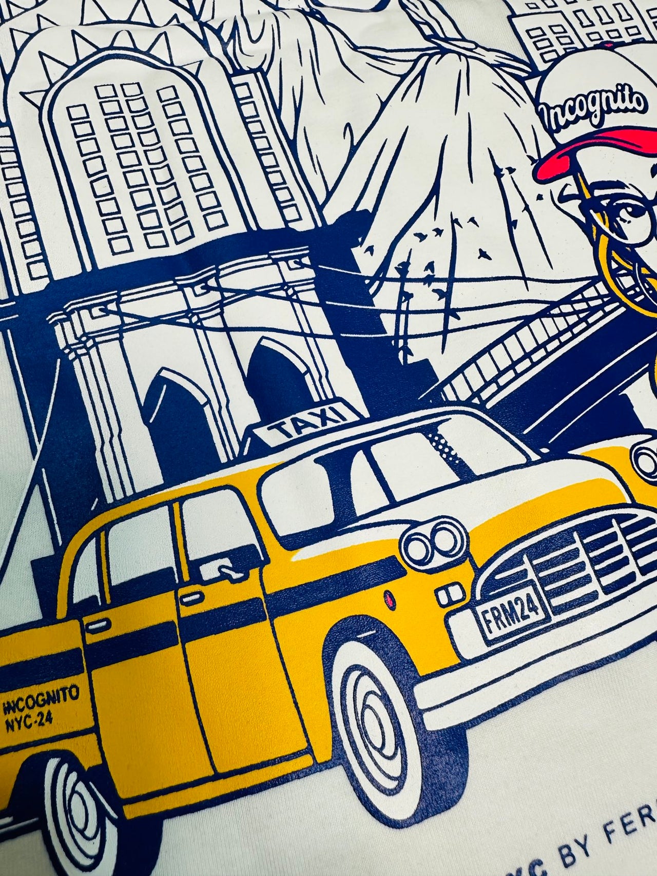 New York-Inspired Glitter T-Shirt