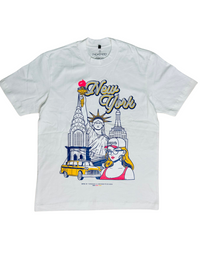 Thumbnail for New York-Inspired Glitter T-Shirt
