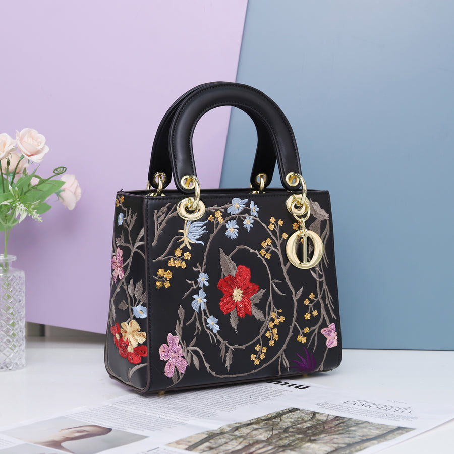 Tala Flower Embroidery Bag