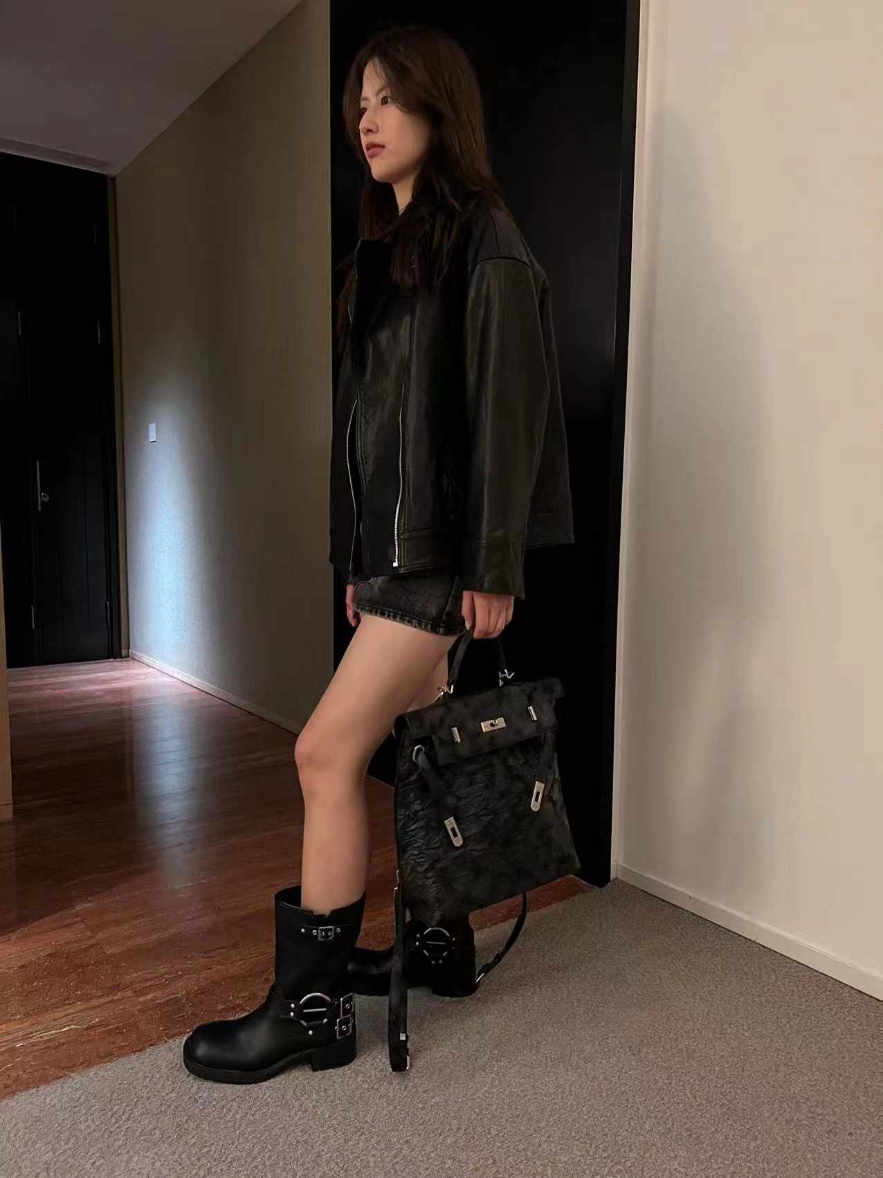 Aurora Vintage Leather Backpack