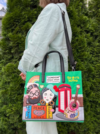 London Road Embroidery Bag