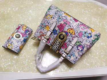 3 Compartment Cartoon Handbag