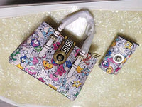 Thumbnail for 3 Compartment Cartoon Handbag