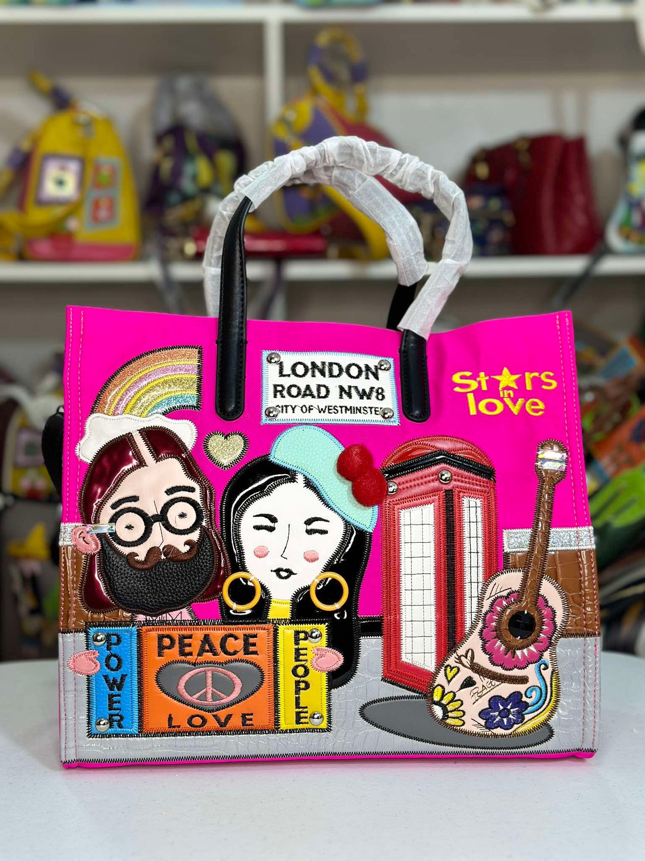 London Road Embroidery Bag