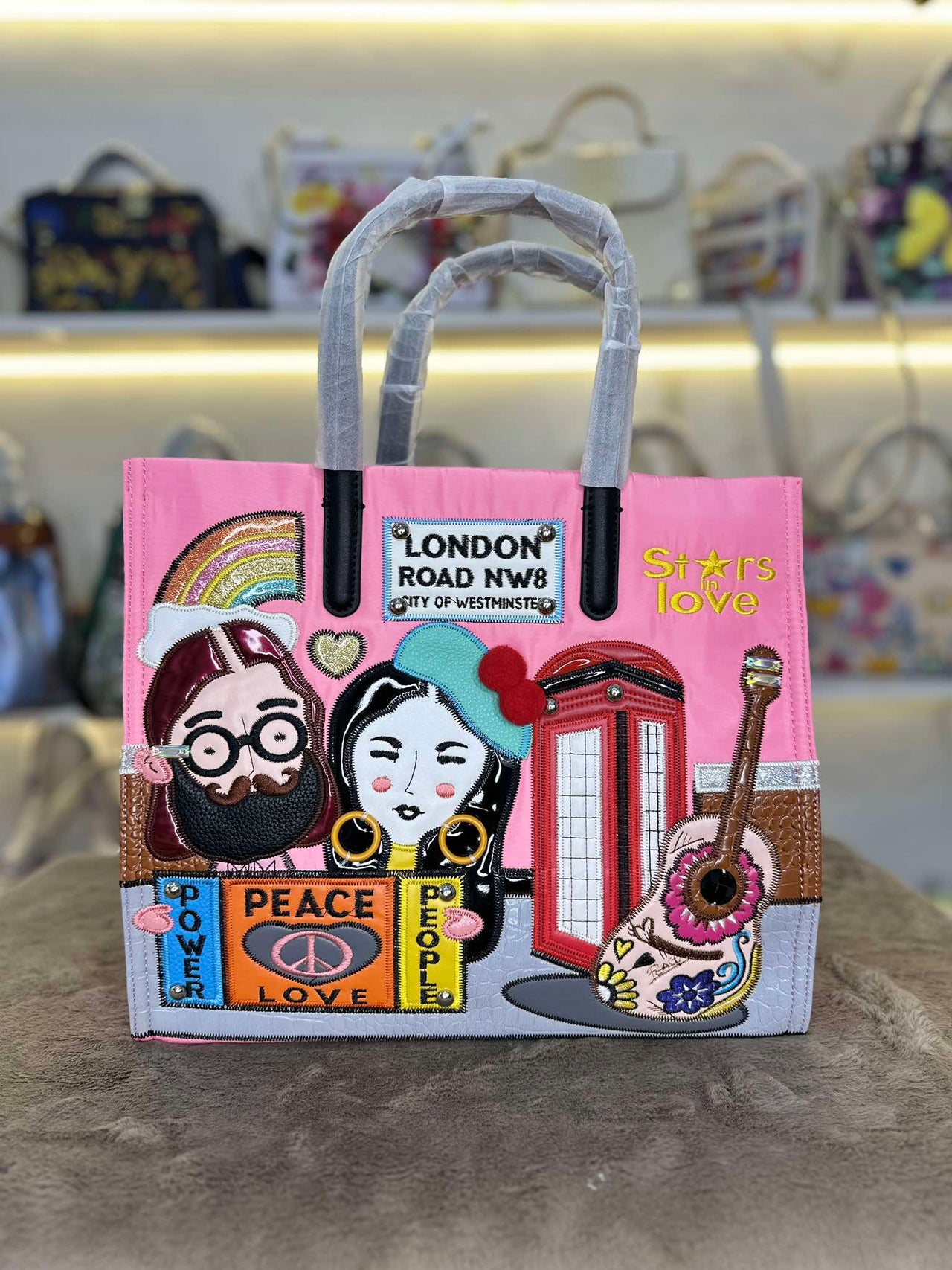 London Road Embroidery Bag