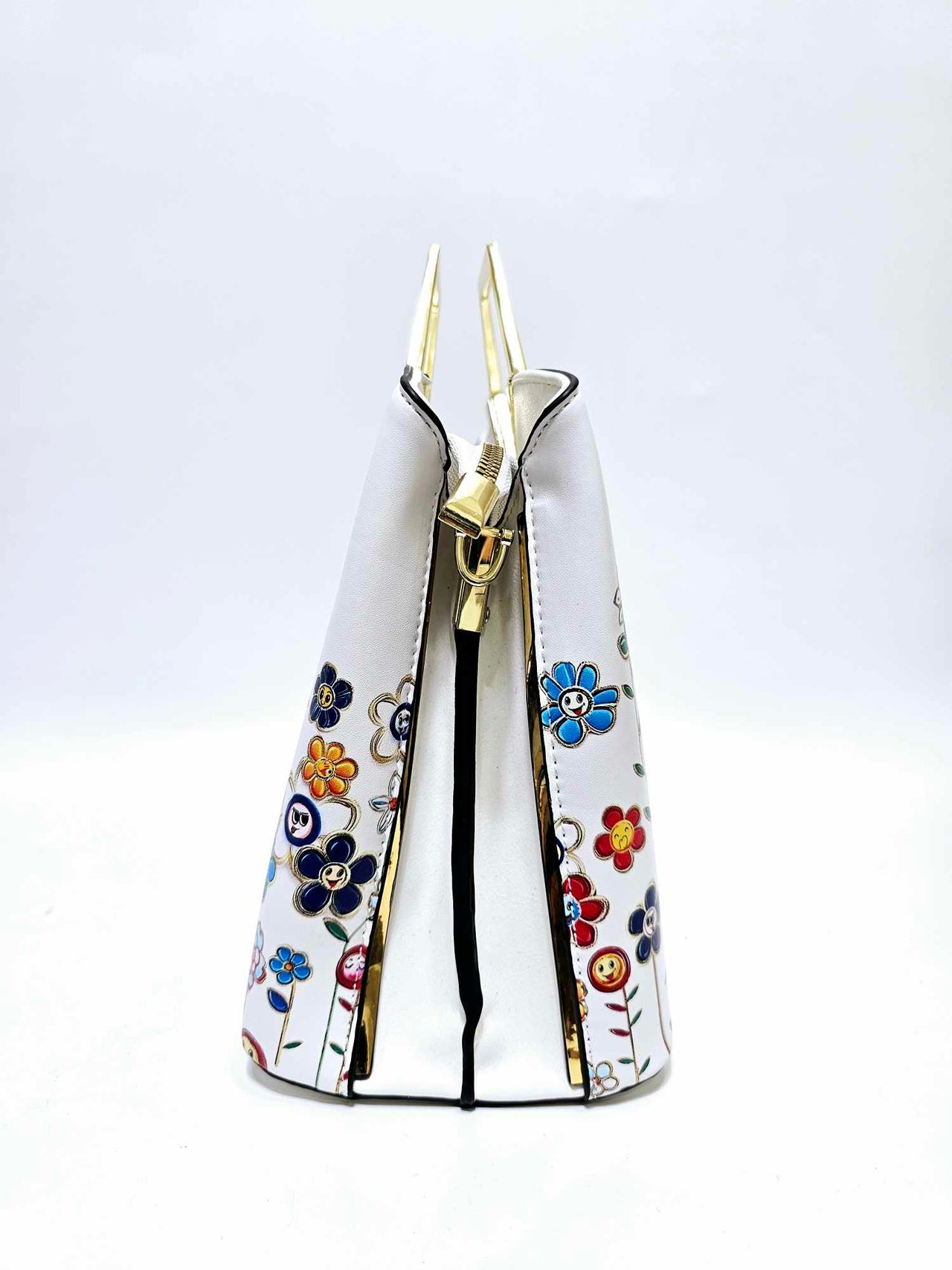 Hexagon happy flower