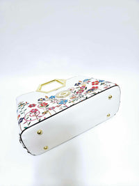 Hexagon happy flower