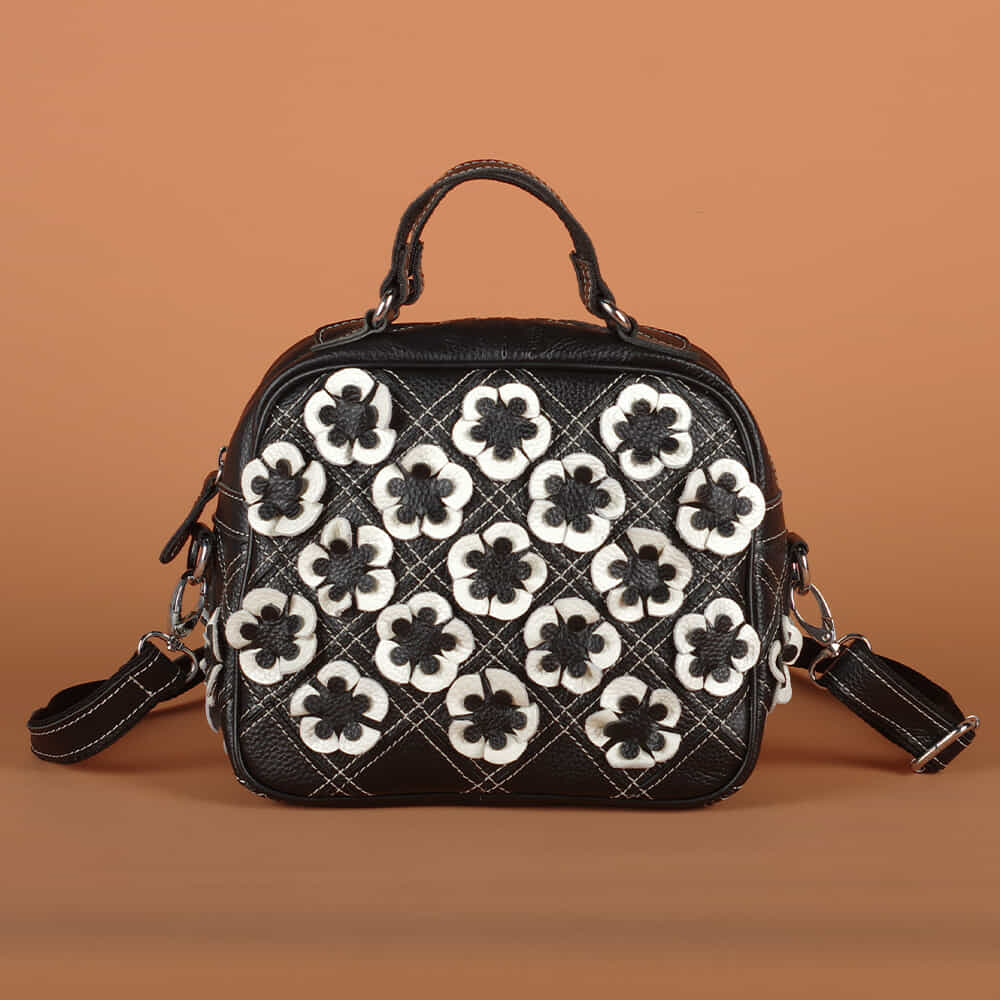 Midnight bloom Genuine leather