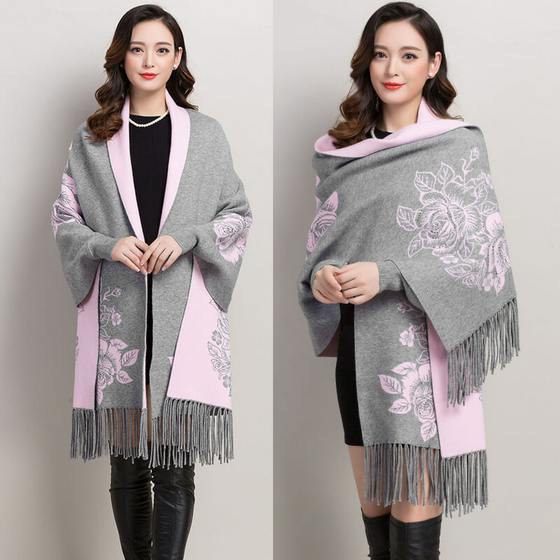 Scarlet Shawl (Pre order)