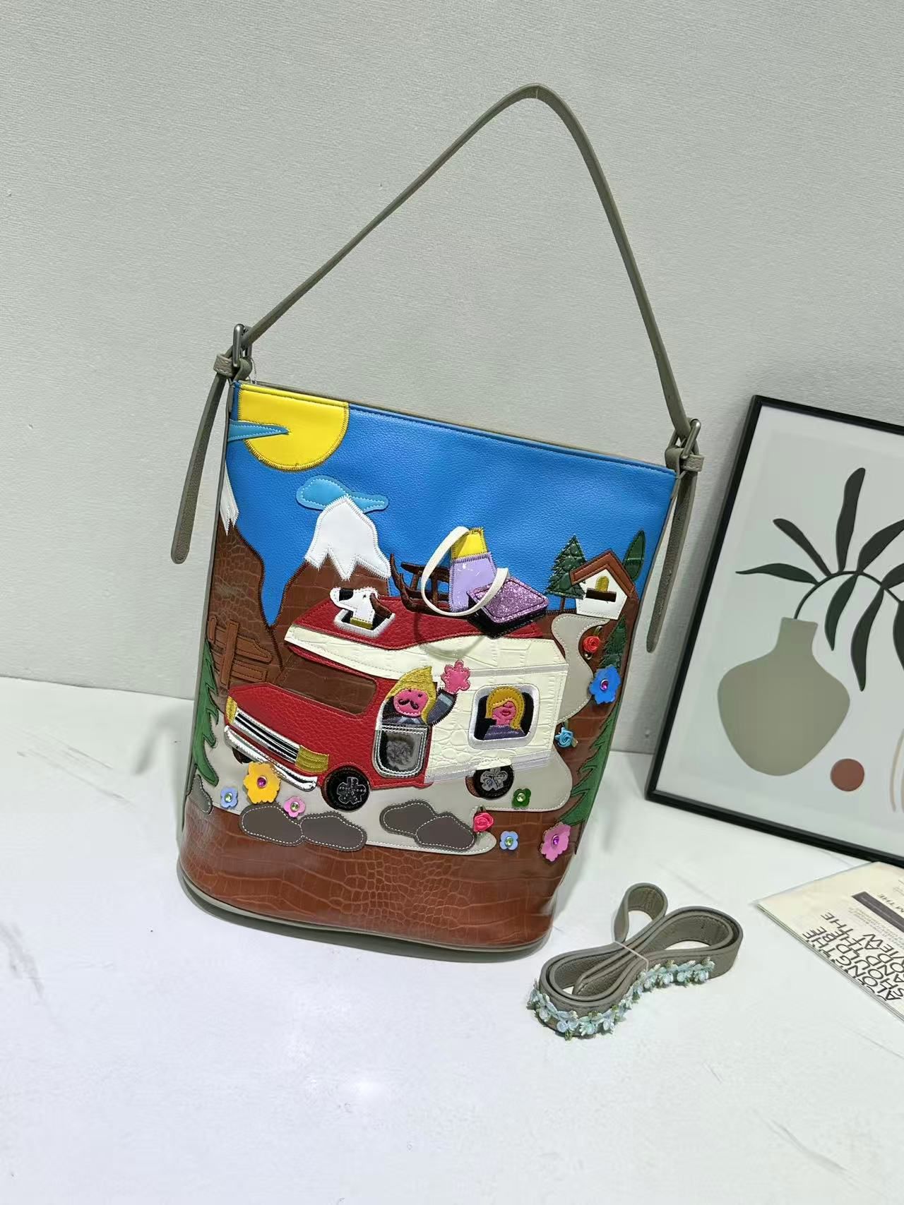 Camper Van Sling and Tote bag