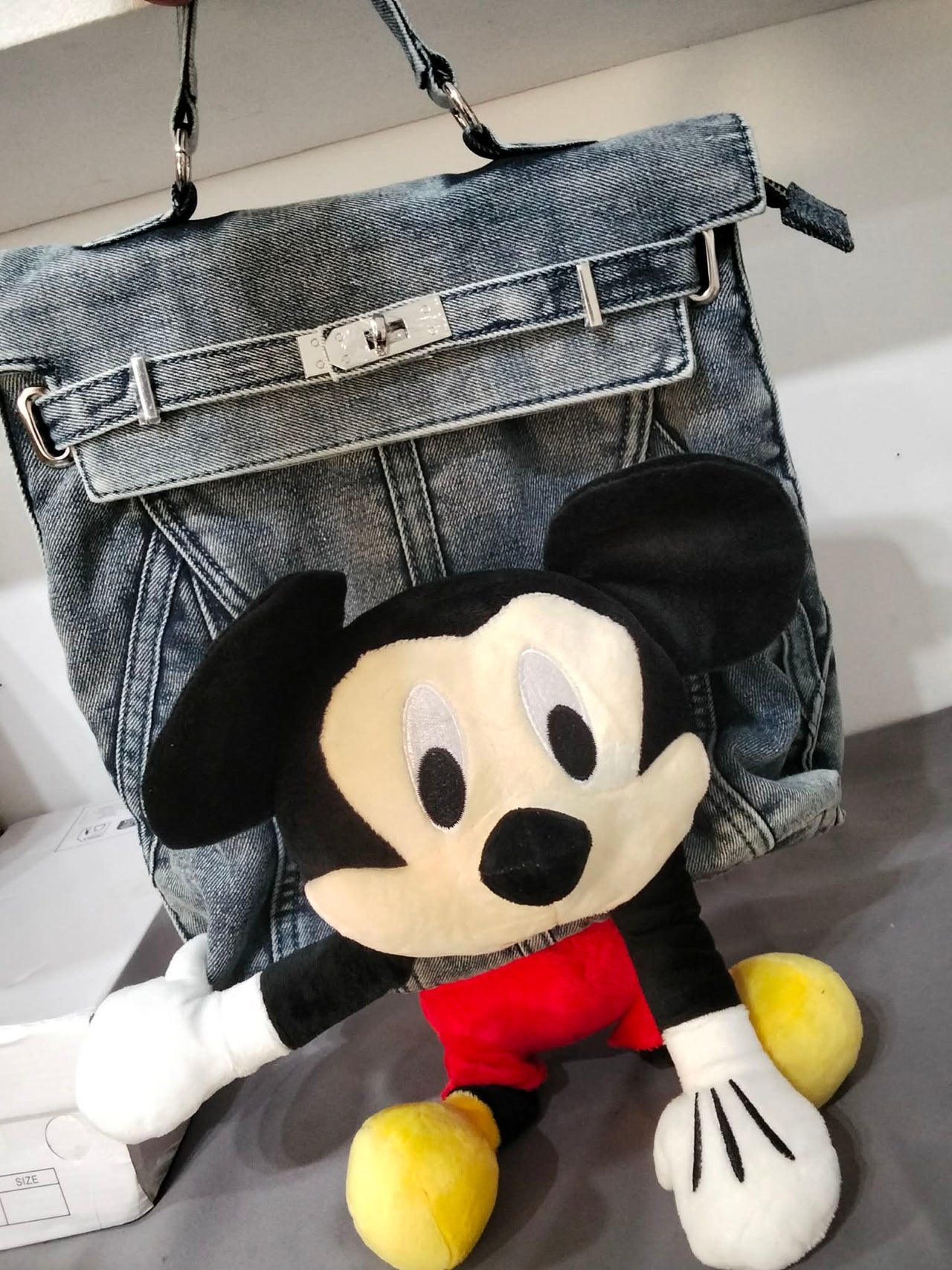 Mickey Denim backpack