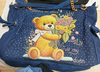 TEDDY FLOWER TOTE