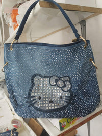 HK RHINESTONE TOTE BAG