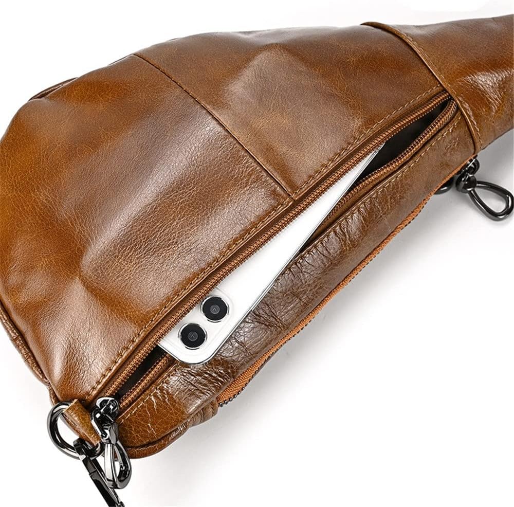 ZION GENUINE LEATHER BELT BAG