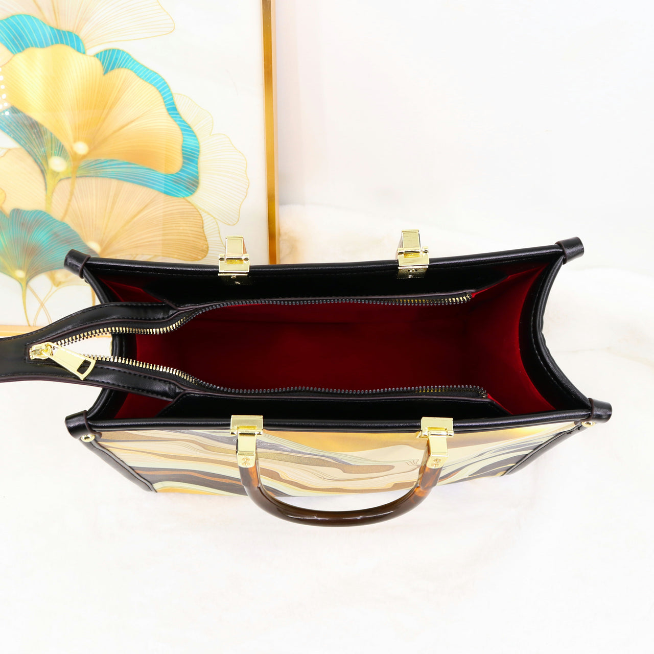 Martina Elara Tote Gold