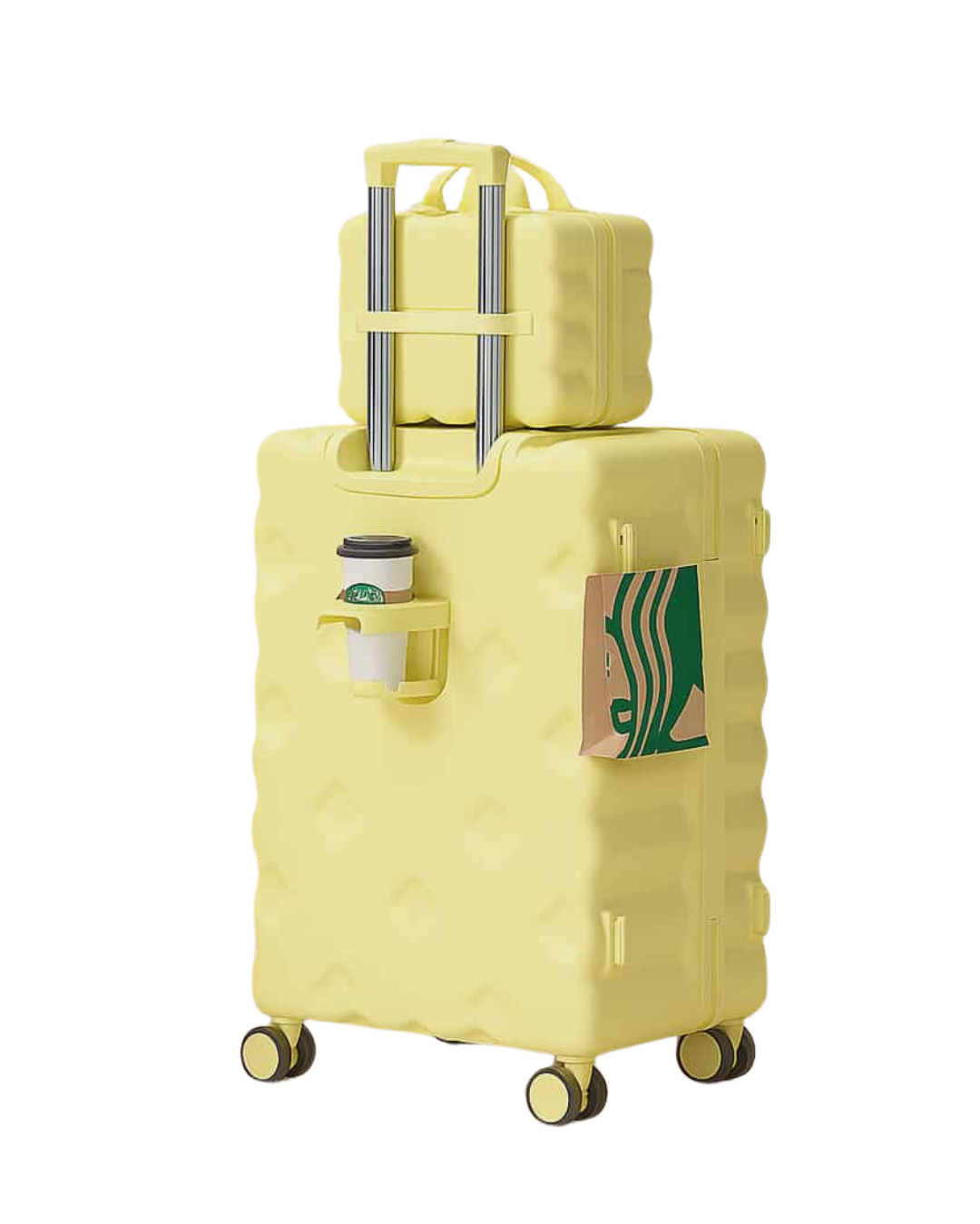 Milky Luggage Set – 20” Trolley Pre Order