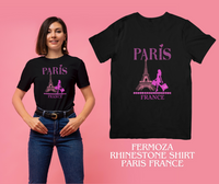 Thumbnail for Fermoza Rhinestone Shirt (Pre Order)