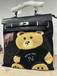 Thumbnail for Fermoza Teddy Bear Backpack/Handbag