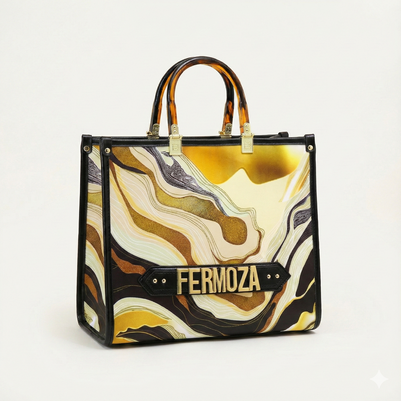 Martina Elara Tote Gold