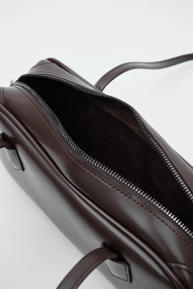 MONICA GENUINE LEATHER SLING BAG