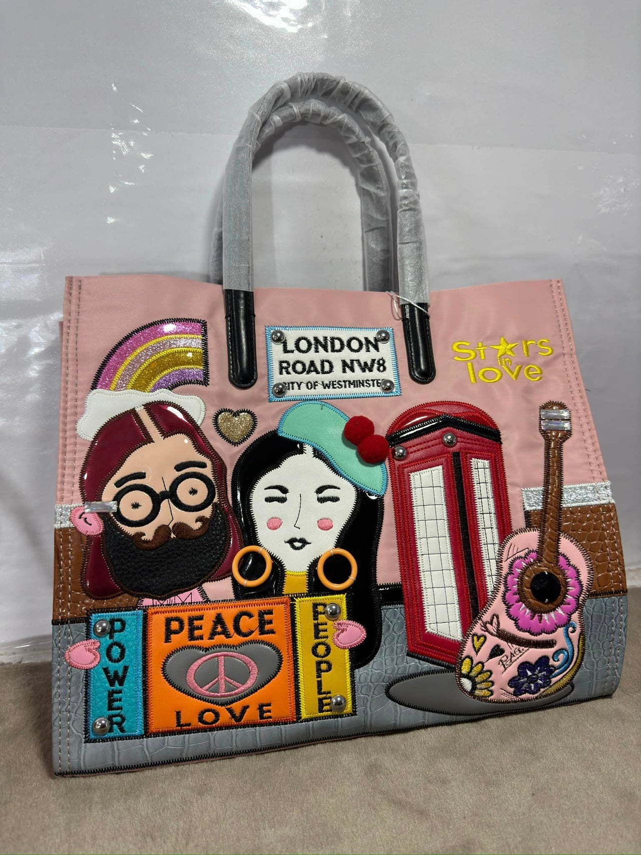 London Road Embroidery Bag
