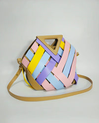 Kendra Sling bag (Apricot or Multicolor)