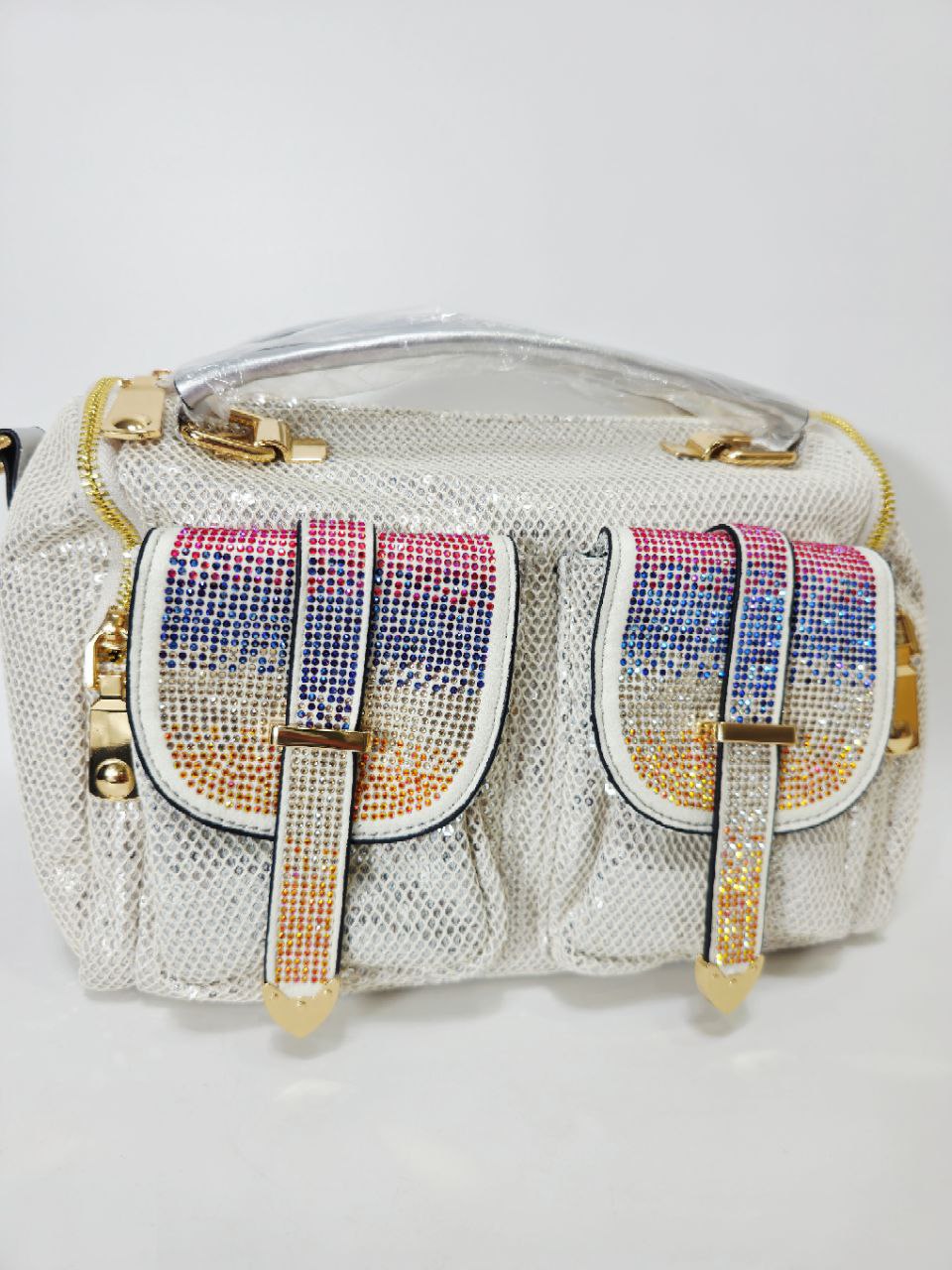 Nadine Rhinestone Sequins Bag