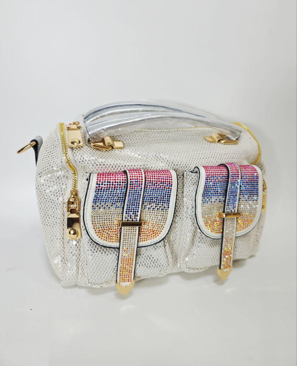 Nadine Rhinestone Sequins Bag