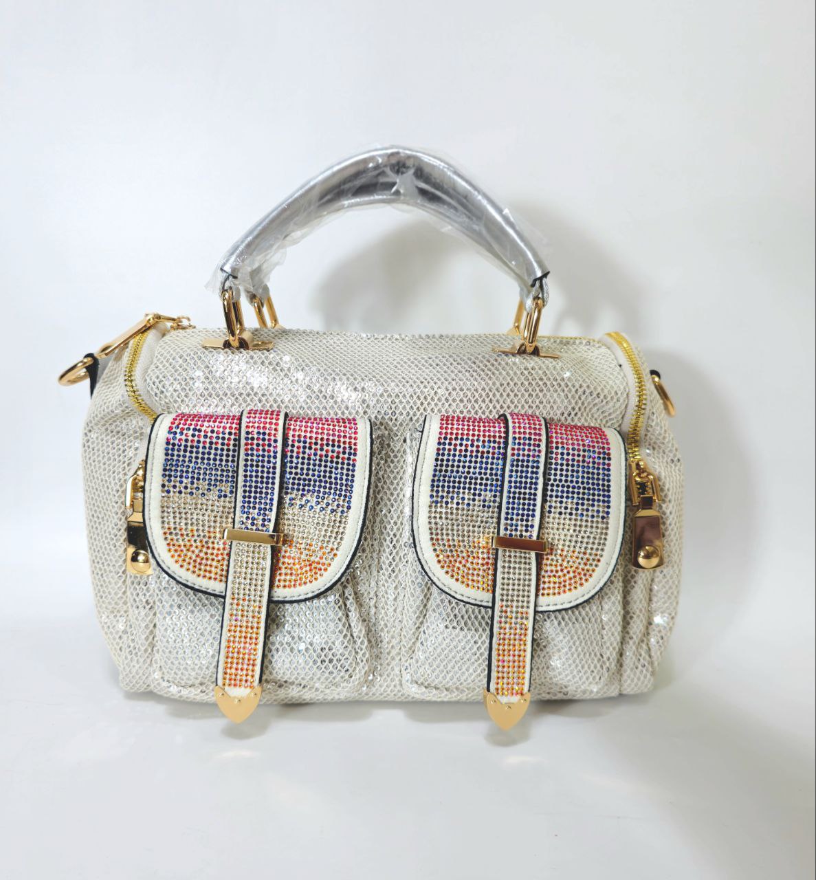 Nadine Rhinestone Sequins Bag