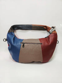Thumbnail for Fermoza Tri-color Genuine leather bag