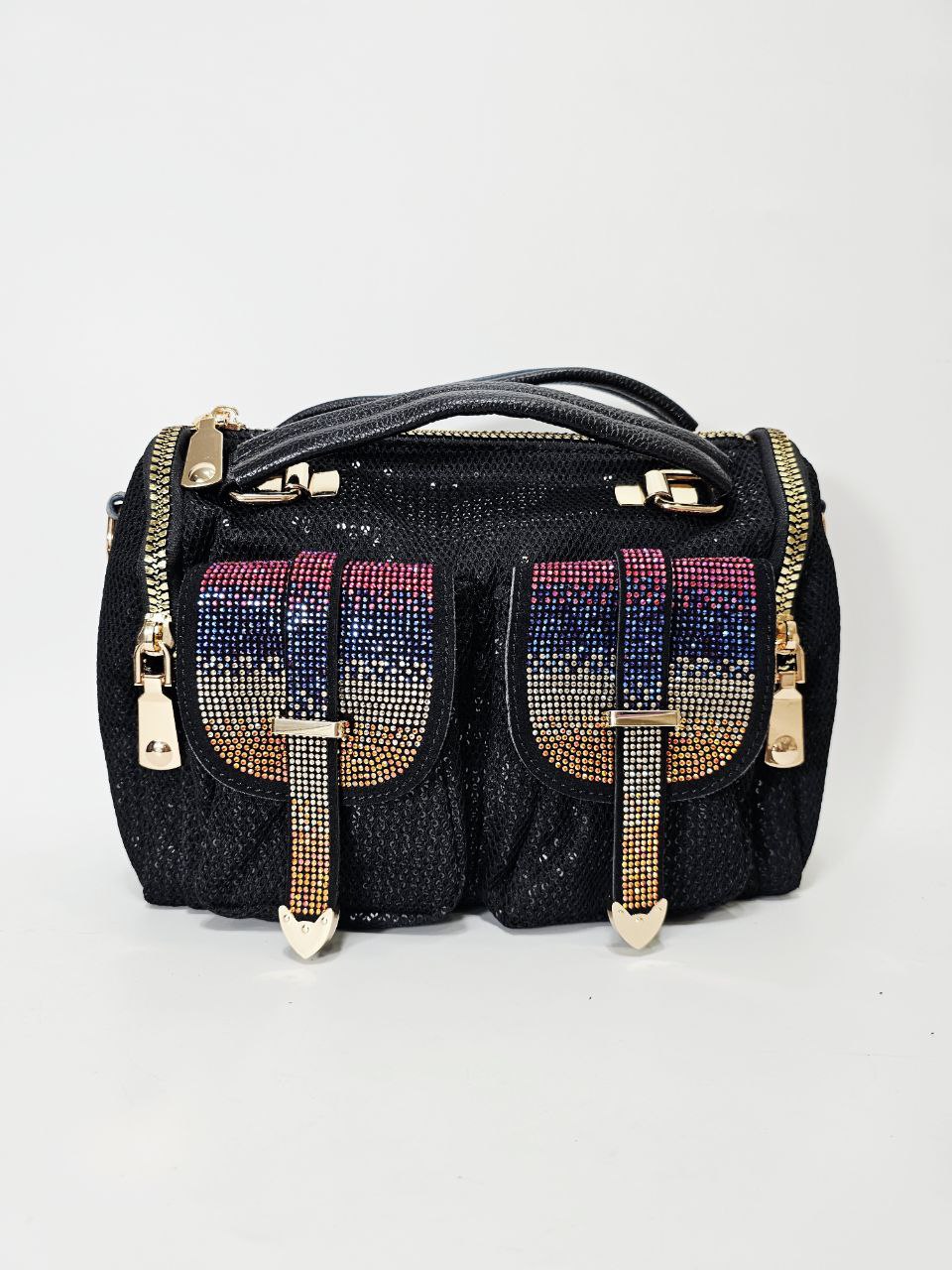 Nadine Rhinestone Sequins Bag