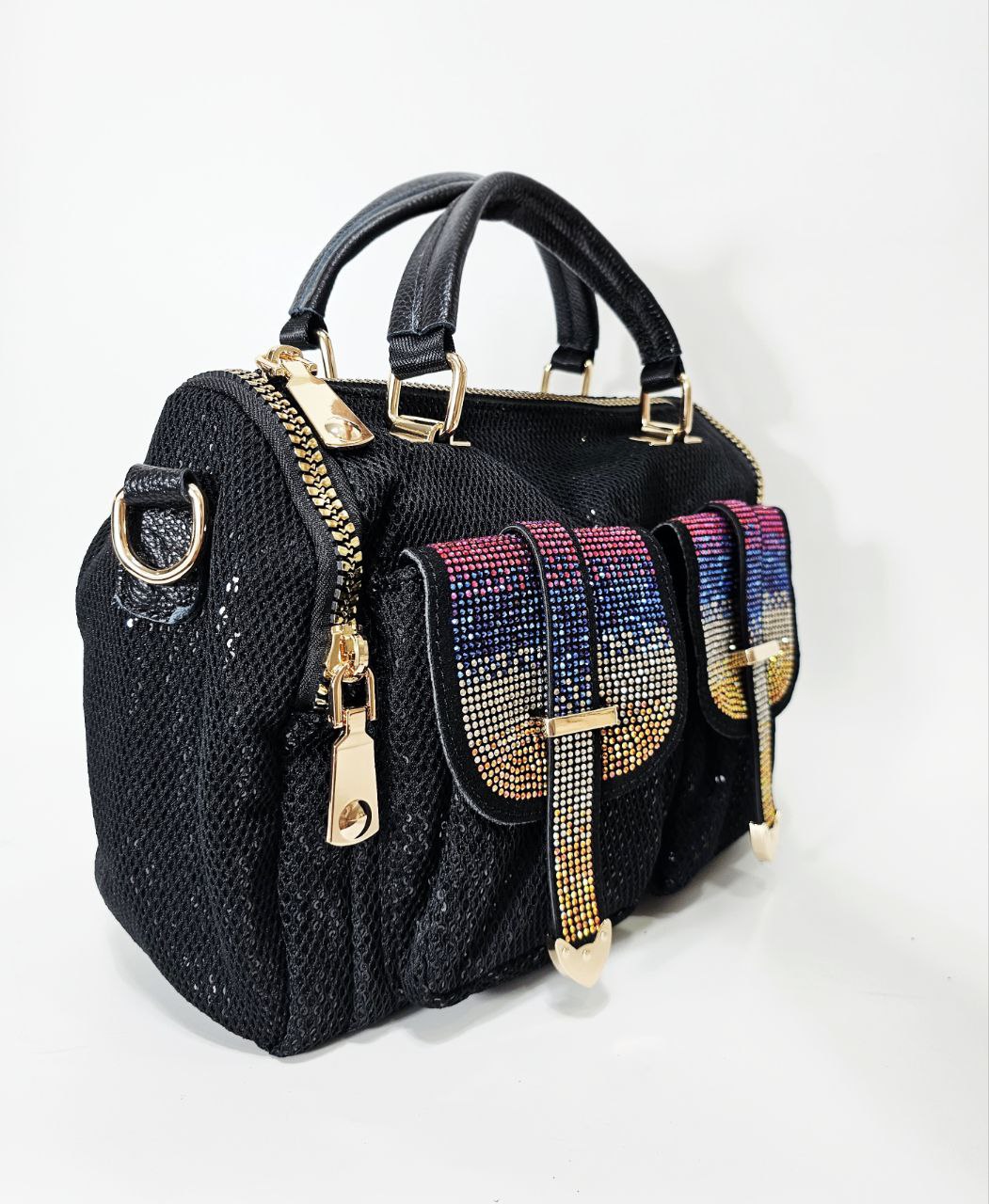 Nadine Rhinestone Sequins Bag