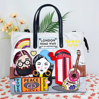 Thumbnail for London Road Embroidery Bag