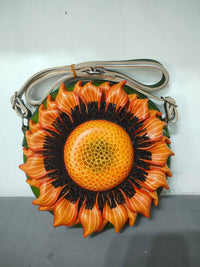 Sunflower Round Bag