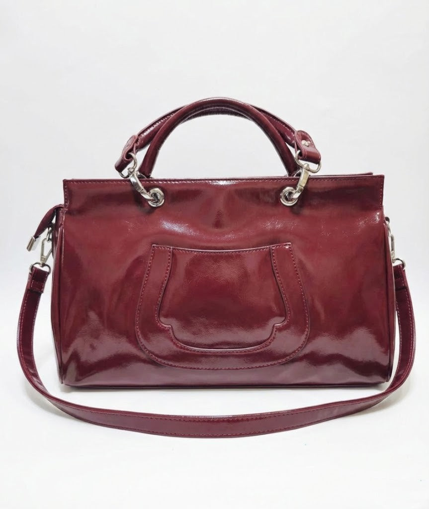 Rosie Train Maroon